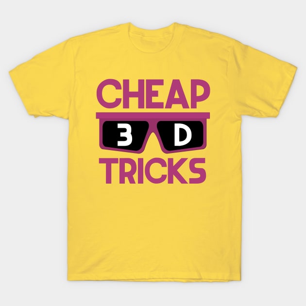 Cheap 3D Tricks T-Shirt by brkgnews